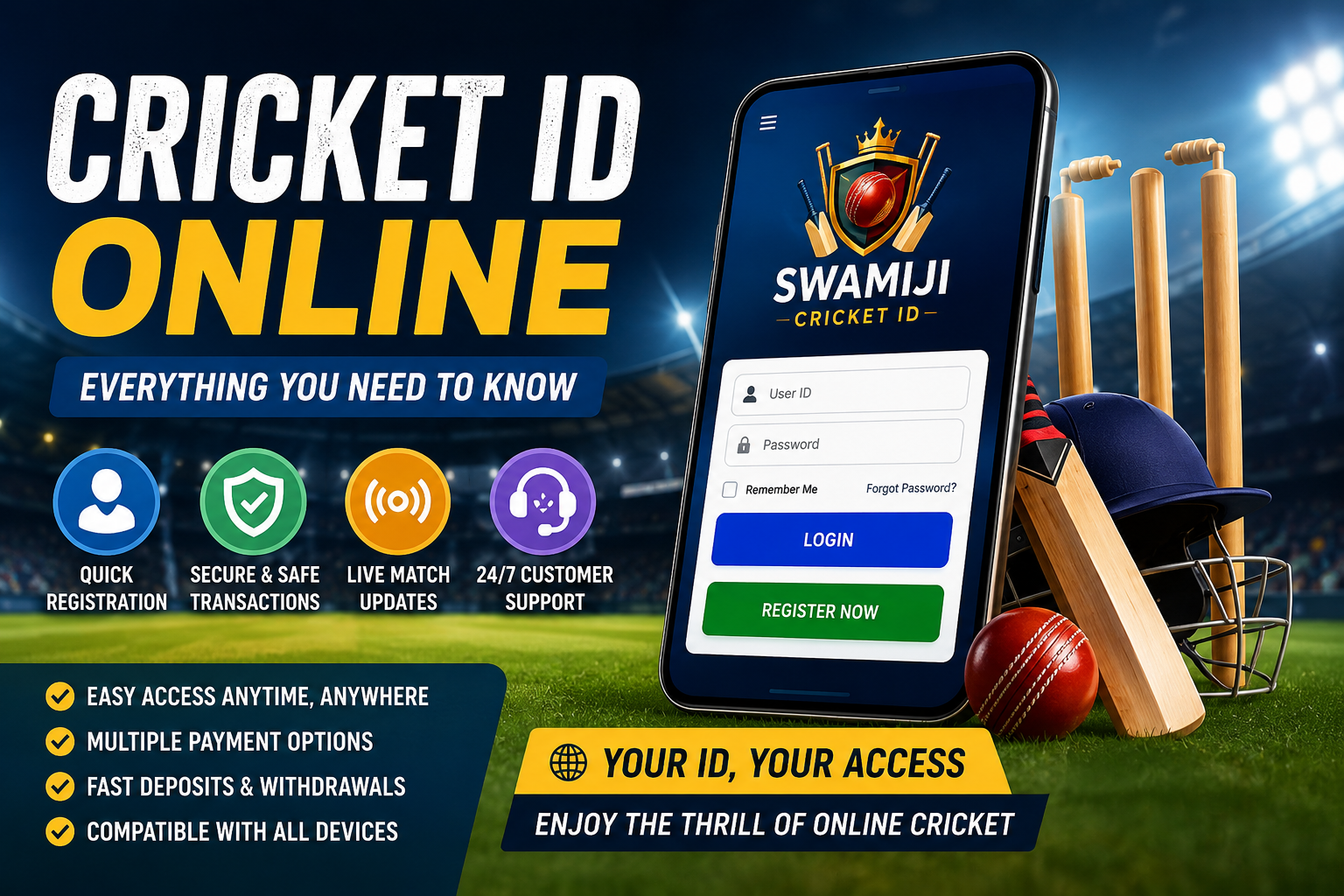 Cricket ID Online Everything You Need to Know
