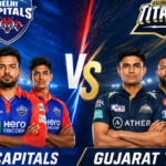 Delhi Capitals vs Gujarat Titans Timeline