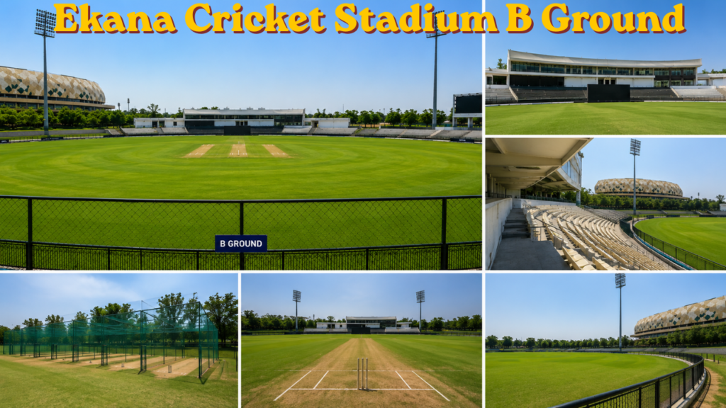 Ekana Cricket Stadium B Ground Pitch Report