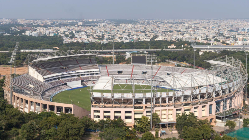 Rajiv Gandhi International Cricket Stadium Facility