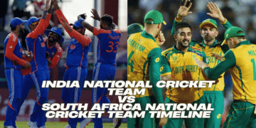 India National Cricket Team vs South Africa National Cricket Team Timeline