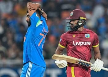 West Indies Pull Off Record Chase to Defeat India in 3rd ODI